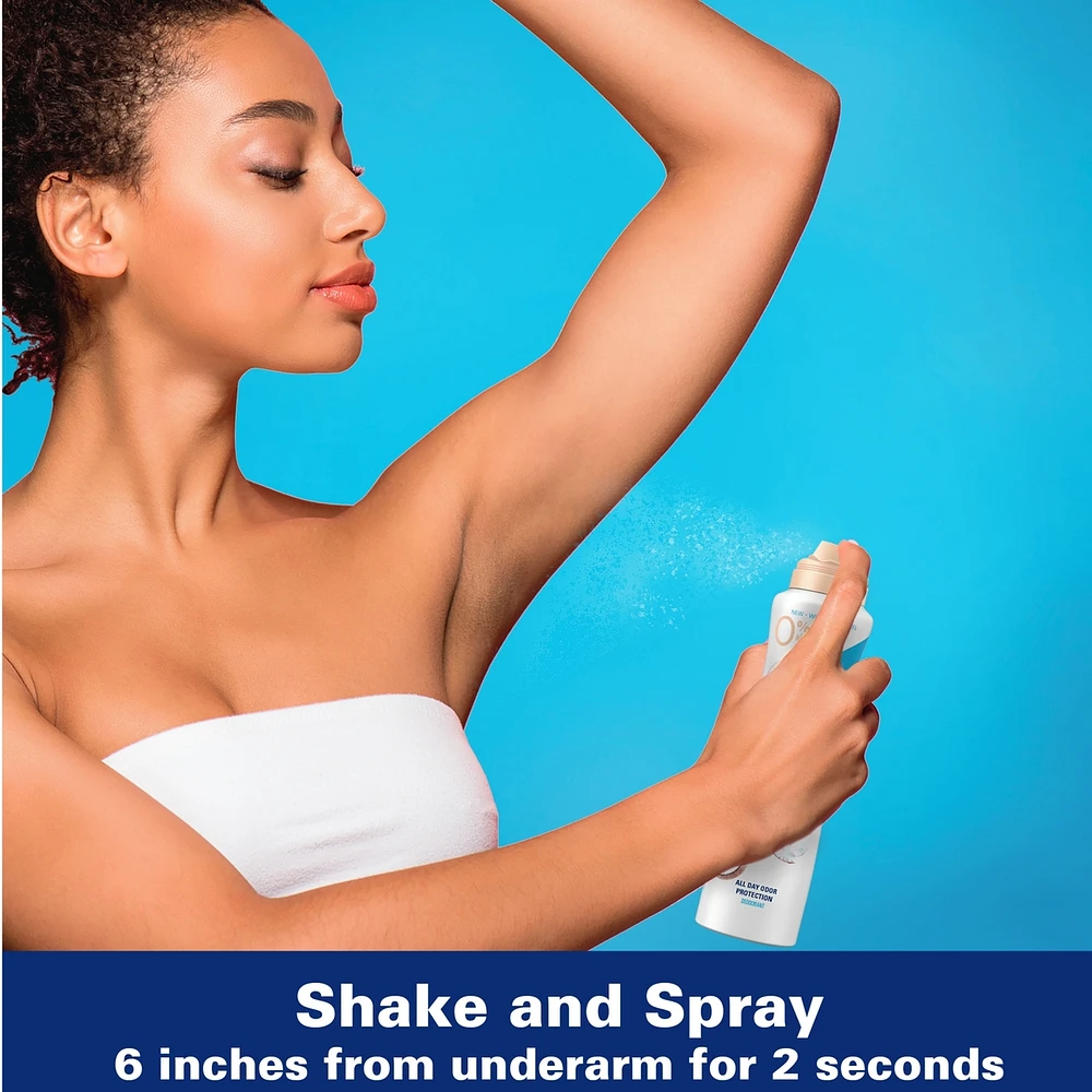 Dry Spray Aluminum Free Deodorant for Women, Cherry Blossom
