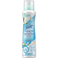 Dry Spray Aluminum Free Deodorant for Women
