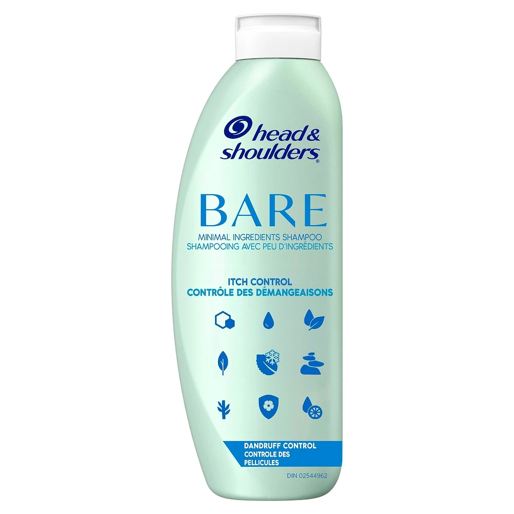 Shampooing antipelliculaire Contrôle des démangeaisons BARE, traitement antipelliculaire