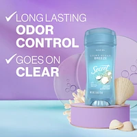 Fresh Clear Gel Antiperspirant and Deodorant for Women, Ocean Breeze Scent