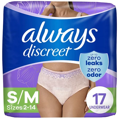 Culottes d’incontinence et de post-partum pour adultes, protègent jusqu’à 100% contre les fuites urinaires, pour femmes, taille P/M
