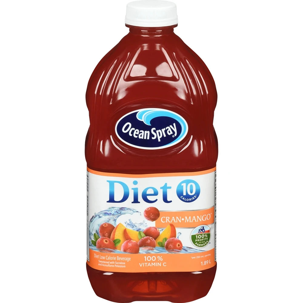 Cocktail Diète Canneberge Mangue