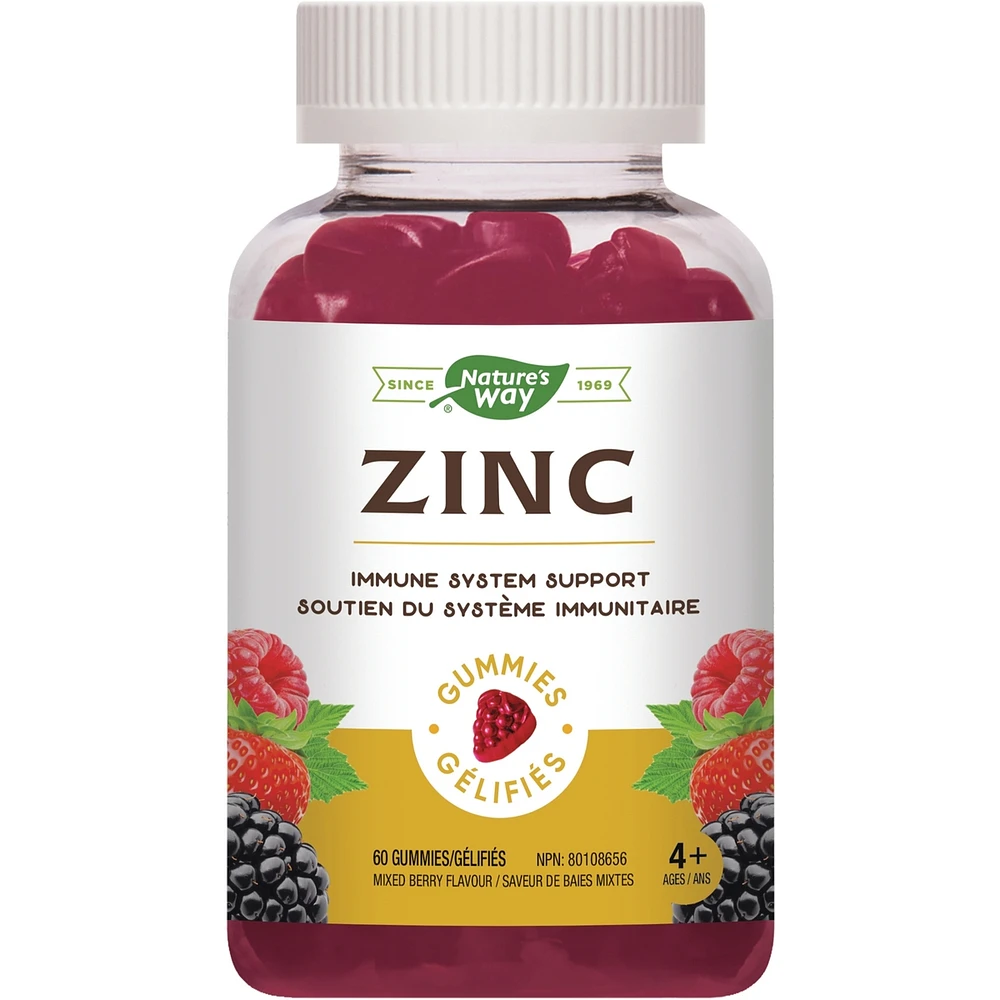 Gélifiés Zinc