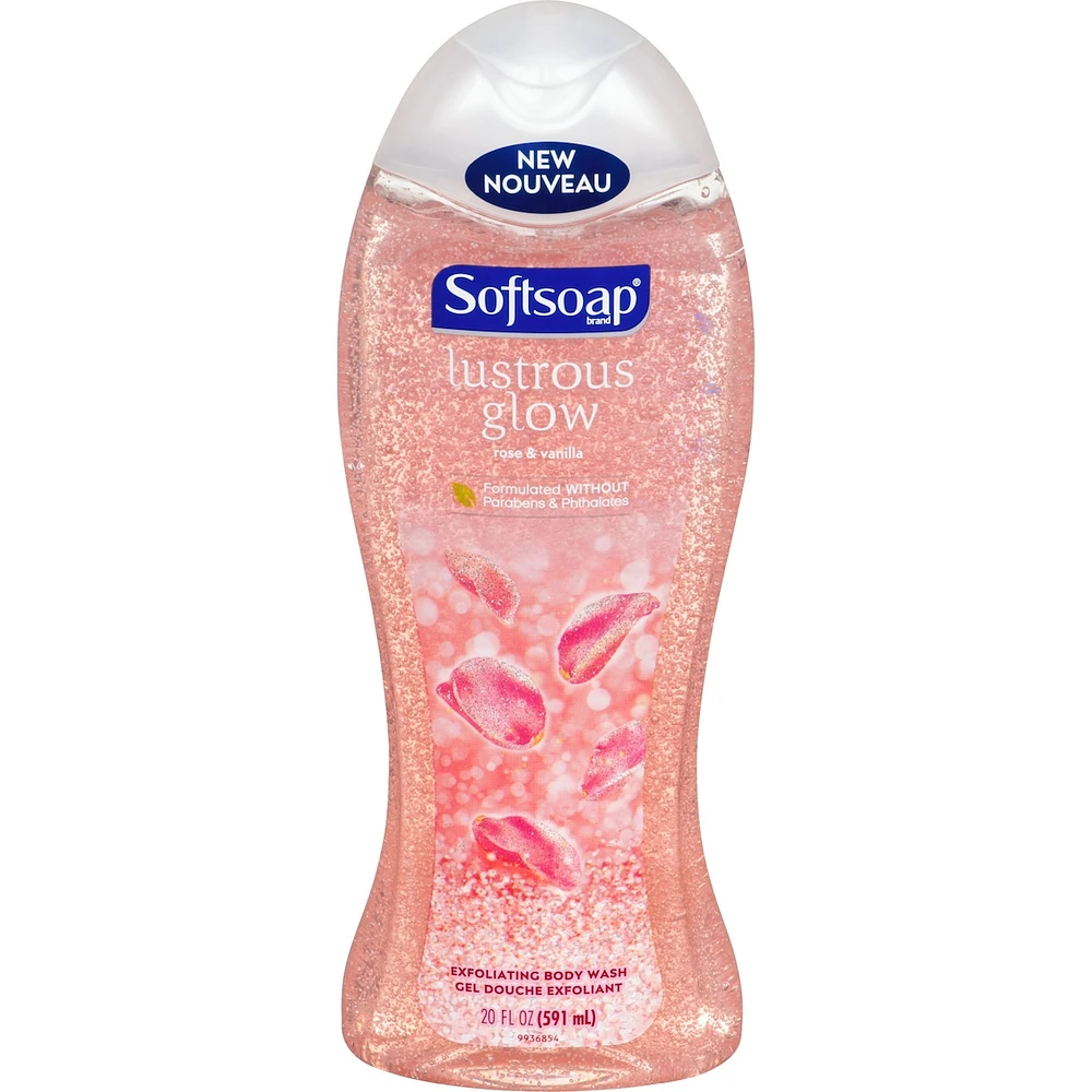 Softsoap Bw Lustrous Glow Rose & Vanilla 591ml