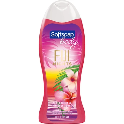 Softsoap Body Fiji Nights Body Wash, Moisturizing Body Wash, 20 Oz