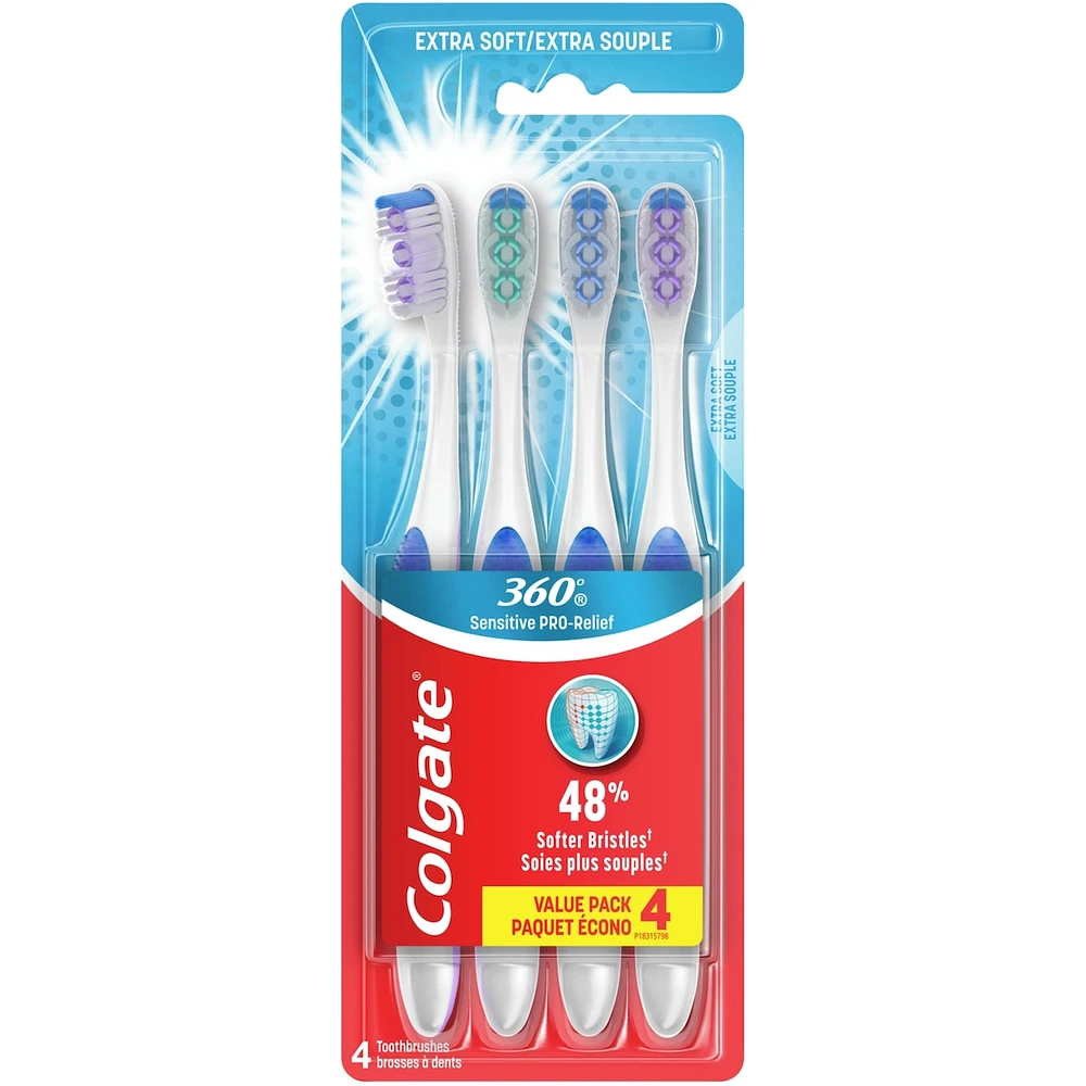 Brosse à dents extra souple 360 Sensitive Pro-Relief