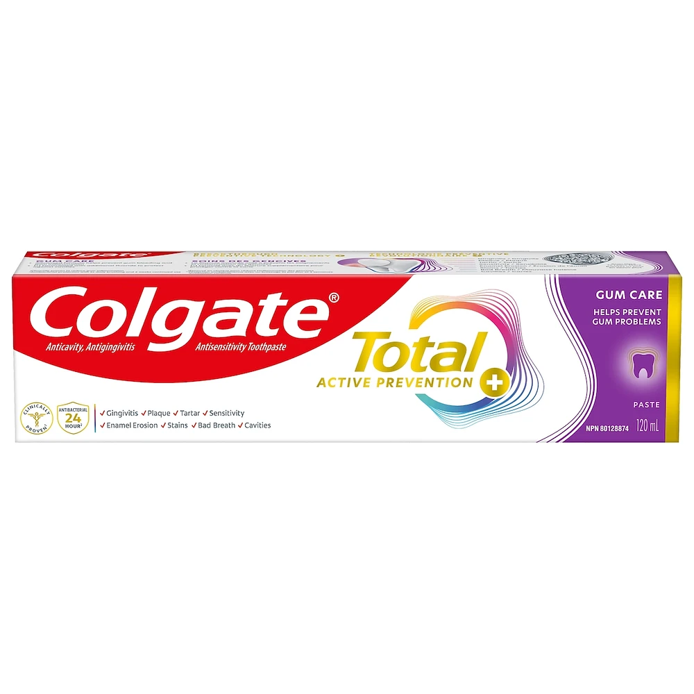 Total Active Prevention Plus Gum Care Toothpaste, Mint