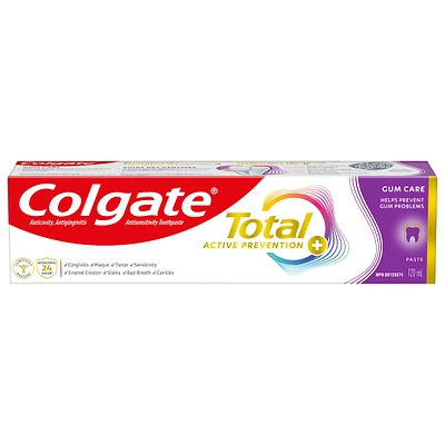 Total Active Prevention Plus Gum Care Toothpaste, Mint