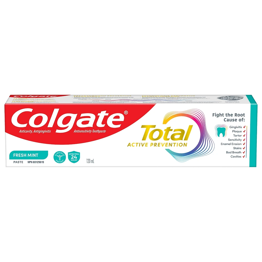 Total Active Prevention Fresh Mint Toothpaste