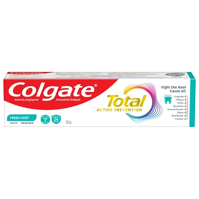 Total Active Prevention Fresh Mint Toothpaste