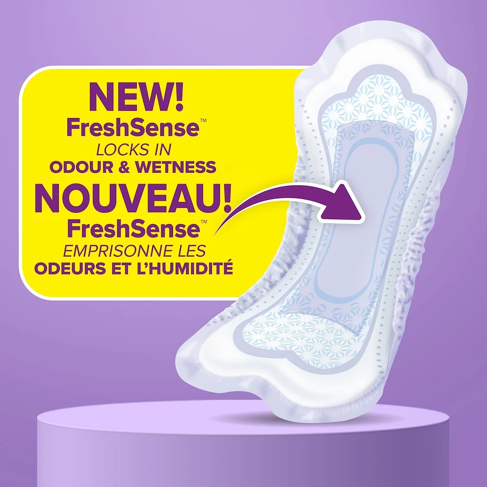 Incontinence Pads, Ultimate Absorbency, Regular