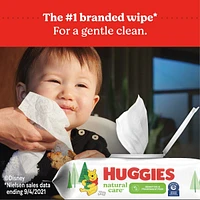 Natural Care Sensitive Baby Wipes, Unscented, 1 Soft Pack