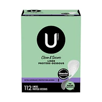 Clean & Secure Panty Liners, Light Absorbency