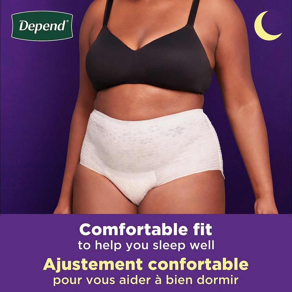 Sous-Vêtements D’Incontinence Night Defense Pour Femmes, Nuit, Tg