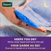 Sous-Vêtements D’Incontinence Night Defense Pour Femmes, Nuit, Tg