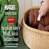 Simply Clean Unscented Baby Wipes