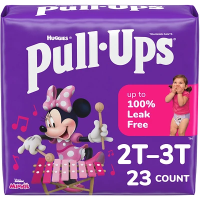 Girls' Potty Training Pants, 2T-3T (16-34 lbs)