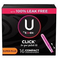 Click Compact Tampons, Super Plus
