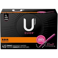 Click Compact Tampons, Super Plus