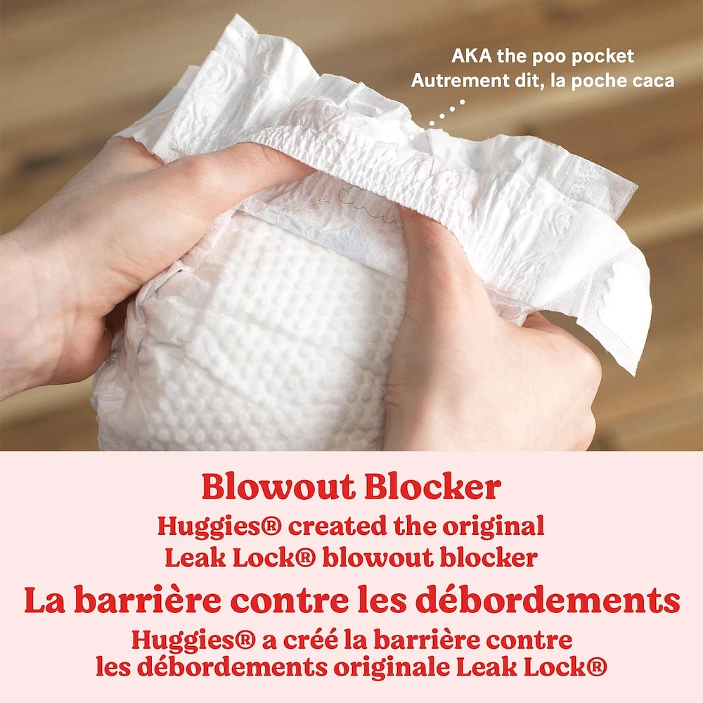 Couches pour bébés  Little Movers, taille 6 (35 livres et plus), 50 couches