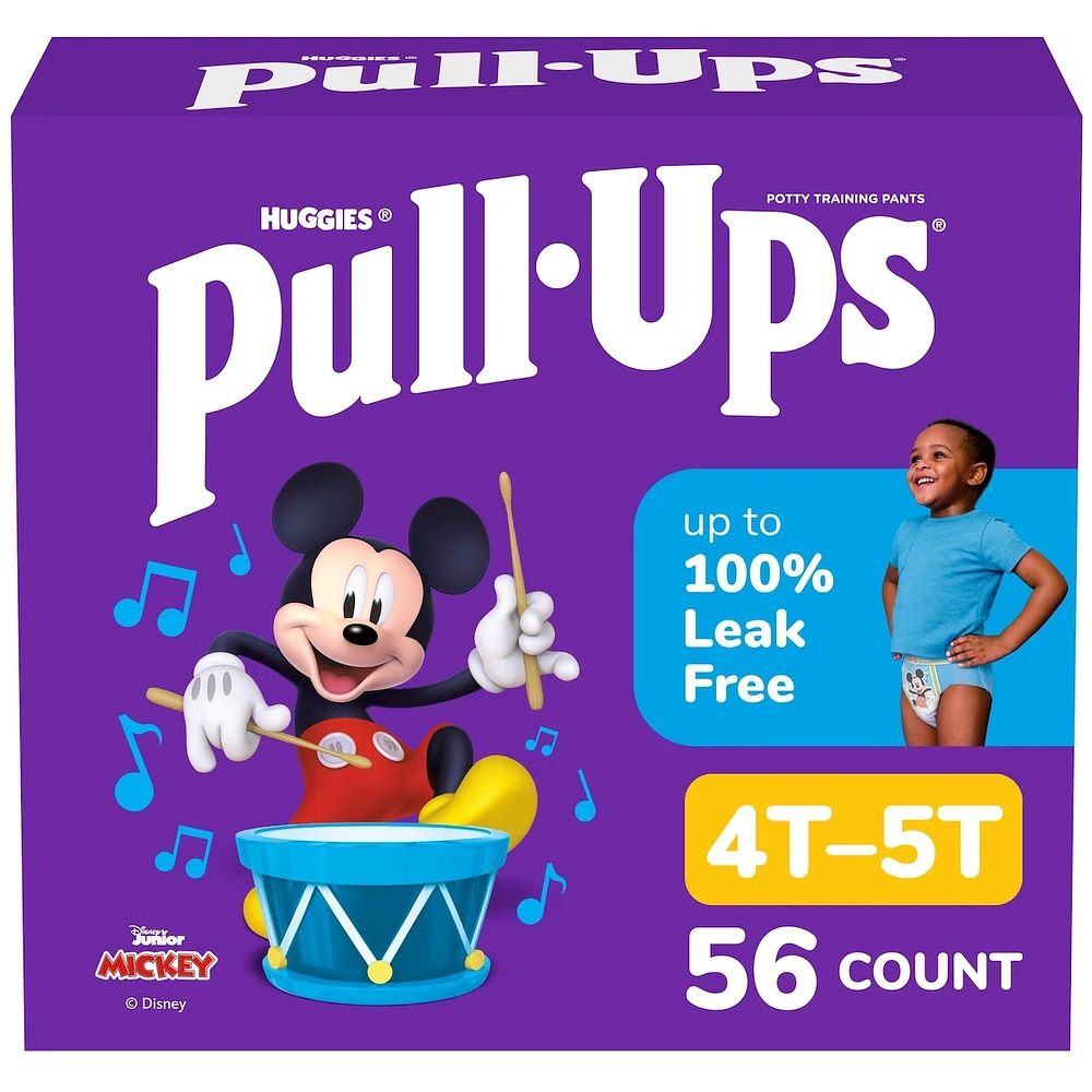 Sous-vêtements d’entraînement Pull-Ups pour garçons, 4T-5T, 56 Sous-vêtements