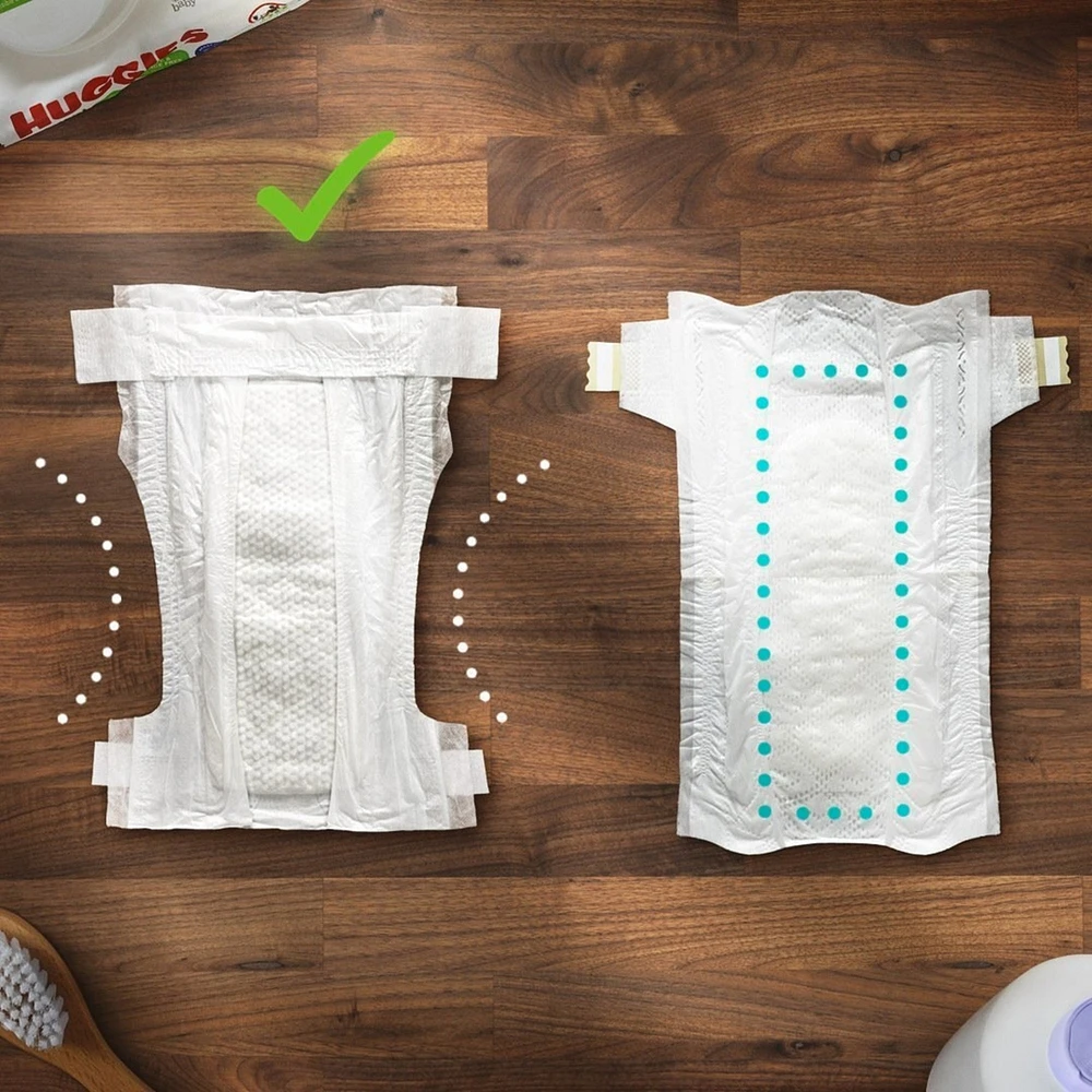 Huggies Little Snugglers Diapers, Size 6, 44 Count