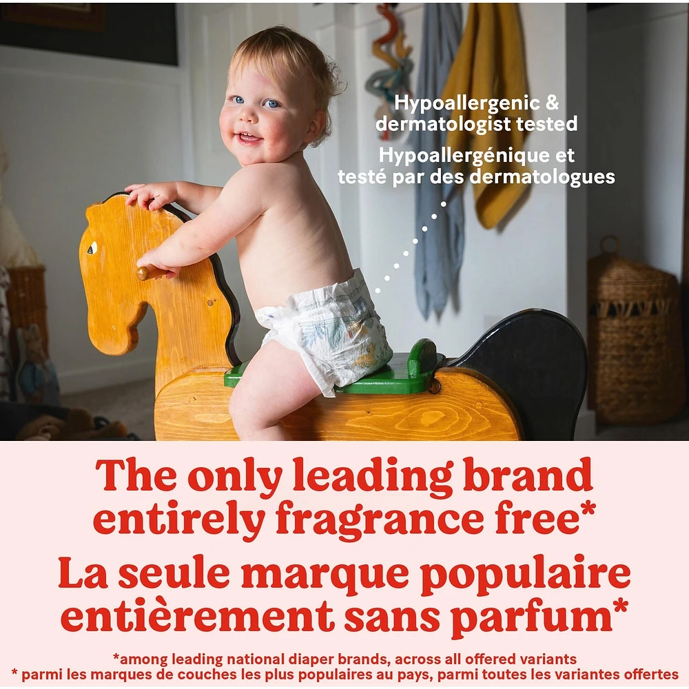 Little Movers Baby Diapers, Size 7