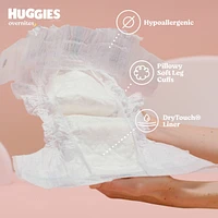 Couches pour bébé Huggies Overnites pour la nuit, taille 7 (plus de 19 kg [41 livres])