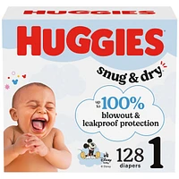 Couches pour bébés Snug & Dry, taille 1 (8-14 livres)