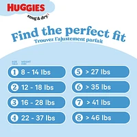 Couches pour bébés  Snug & Dry, taille 6 (15 + kg [35 +  livres]), 66 couches