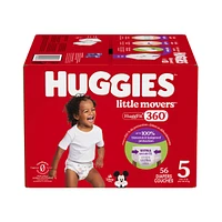 Couches pour bébé Little Movers HuggFit 360° avec ceinture à 360