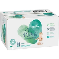 Couches Pure Protection, taille 2, 74 couches