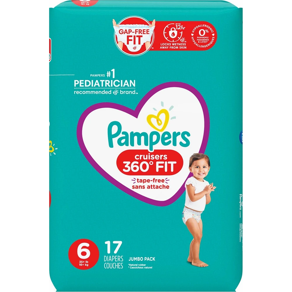 PAMPERS Cruis 360 TAILL6 JUMBO 4/17 U