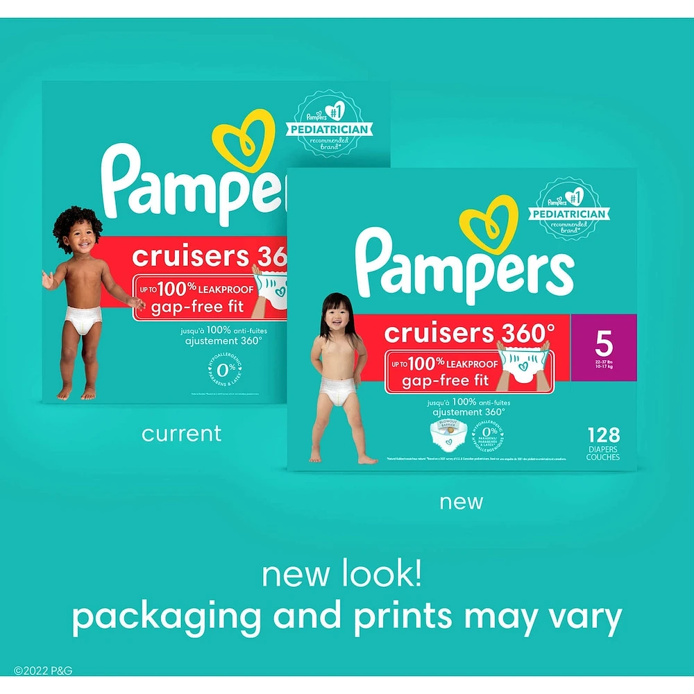 Cruisers 360 Diapers Size 7 44 Count