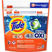 Ultra Oxi Liquid Laundry Detergent Pods, 12 Count