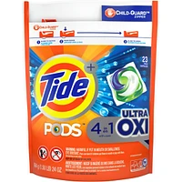 Ultra Oxi Liquid Laundry Detergent Pods, 23 Count