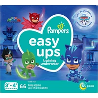 Pampers Easy Ups Training Underwear Boys Size 5 3T-4T 66 Count