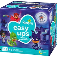 Pampers Easy Ups Training Underwear Boys Size 5 3T-4T 66 Count