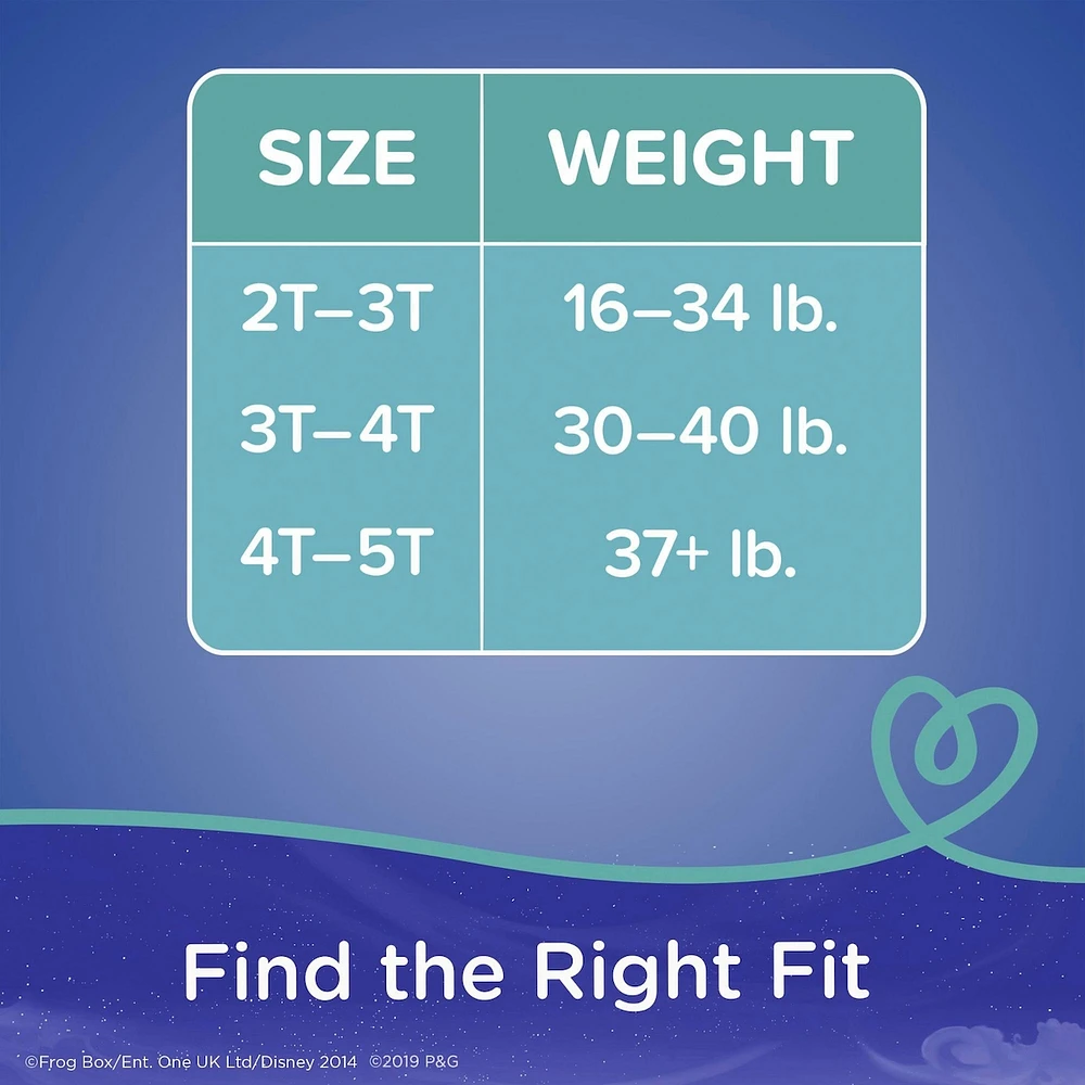 Pampers Easy Ups Training Underwear Boys Size 5 3T-4T 66 Count