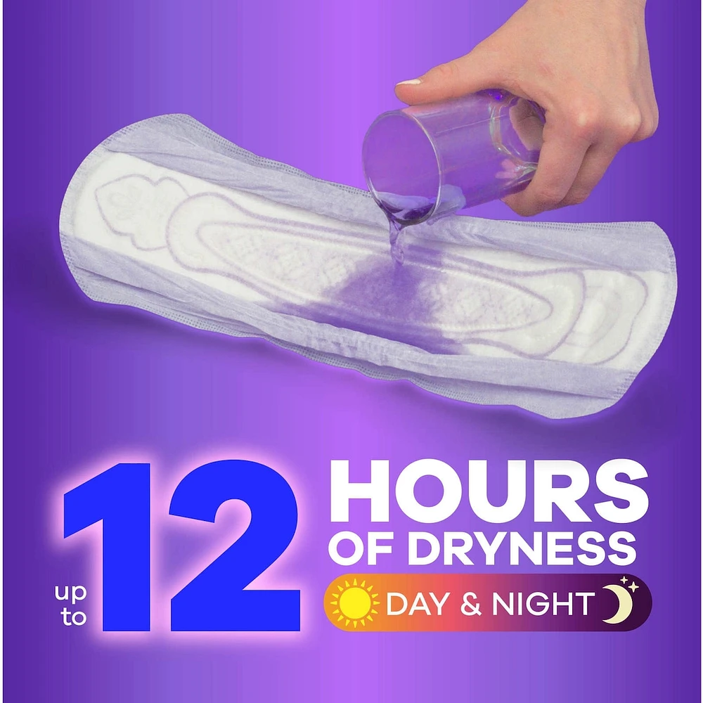 Adult Incontinence Pads for Women, Extra Heavy Absorbency, Regular Length, Postpartum Pads, 33 CT