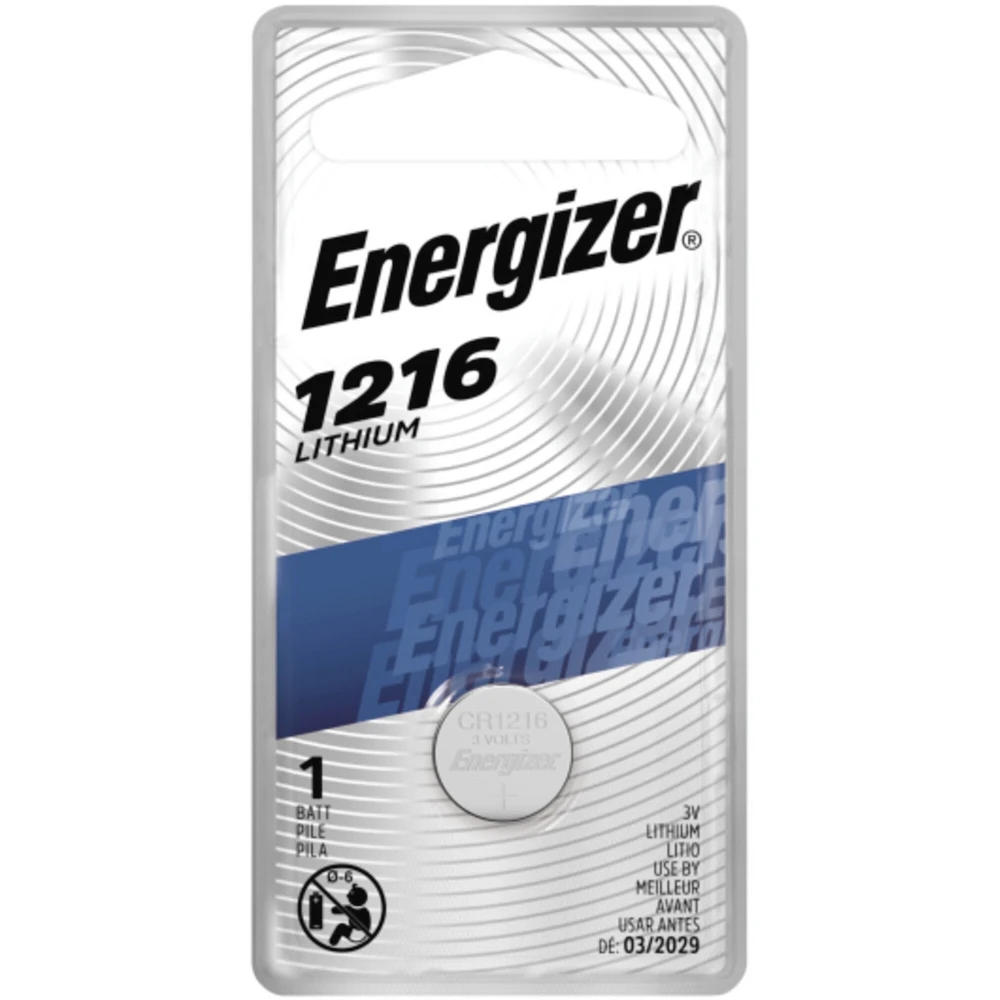 Pile miniature Energizer 1216 au lithium
