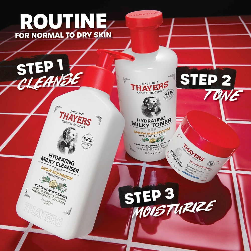 Barrier Bestie Ultra Whip Face Cream, crème hydratante à base de squalane de canne à sucre et de céramides