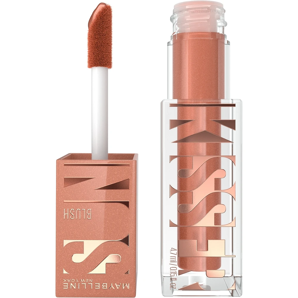 Maybelline Sunkisser Blush, Blendable Formula, Natural Glow, Vitamin E Infused, City Sizzle, 4.7 ml
