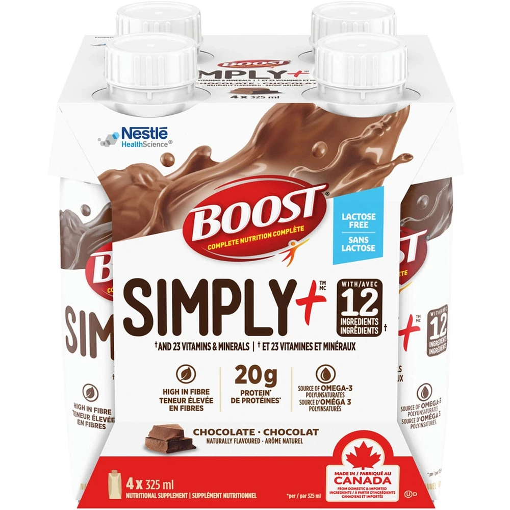 Boisson nutritive Simply+ Chocolat