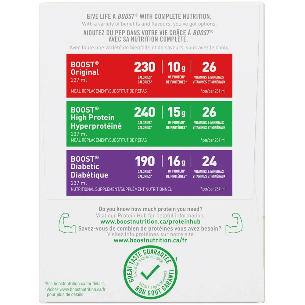 High Protein Strawberry Meal Replacement Drink, Pack of 6, 6 x 237 ml