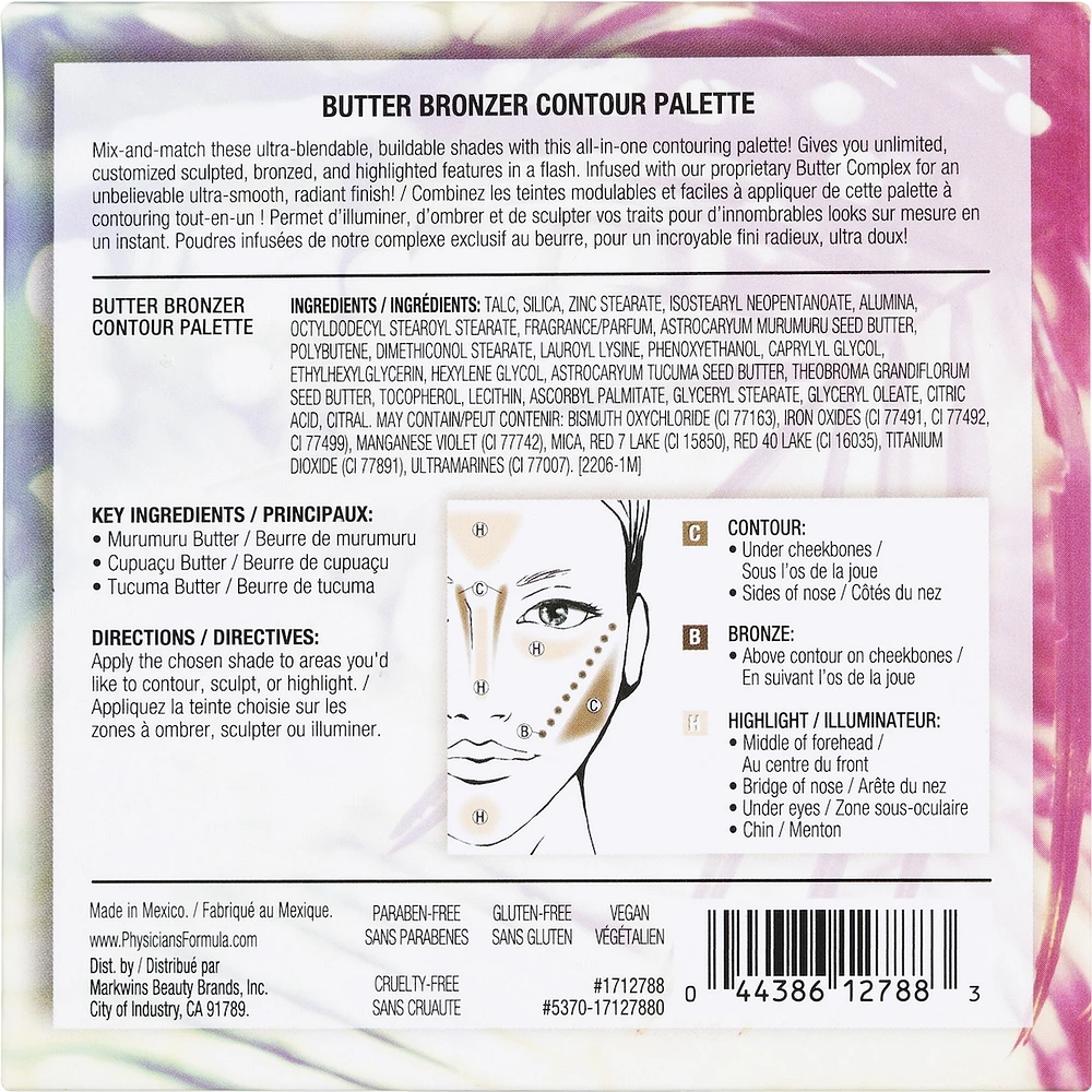 Butter Bronzer Contour Palette