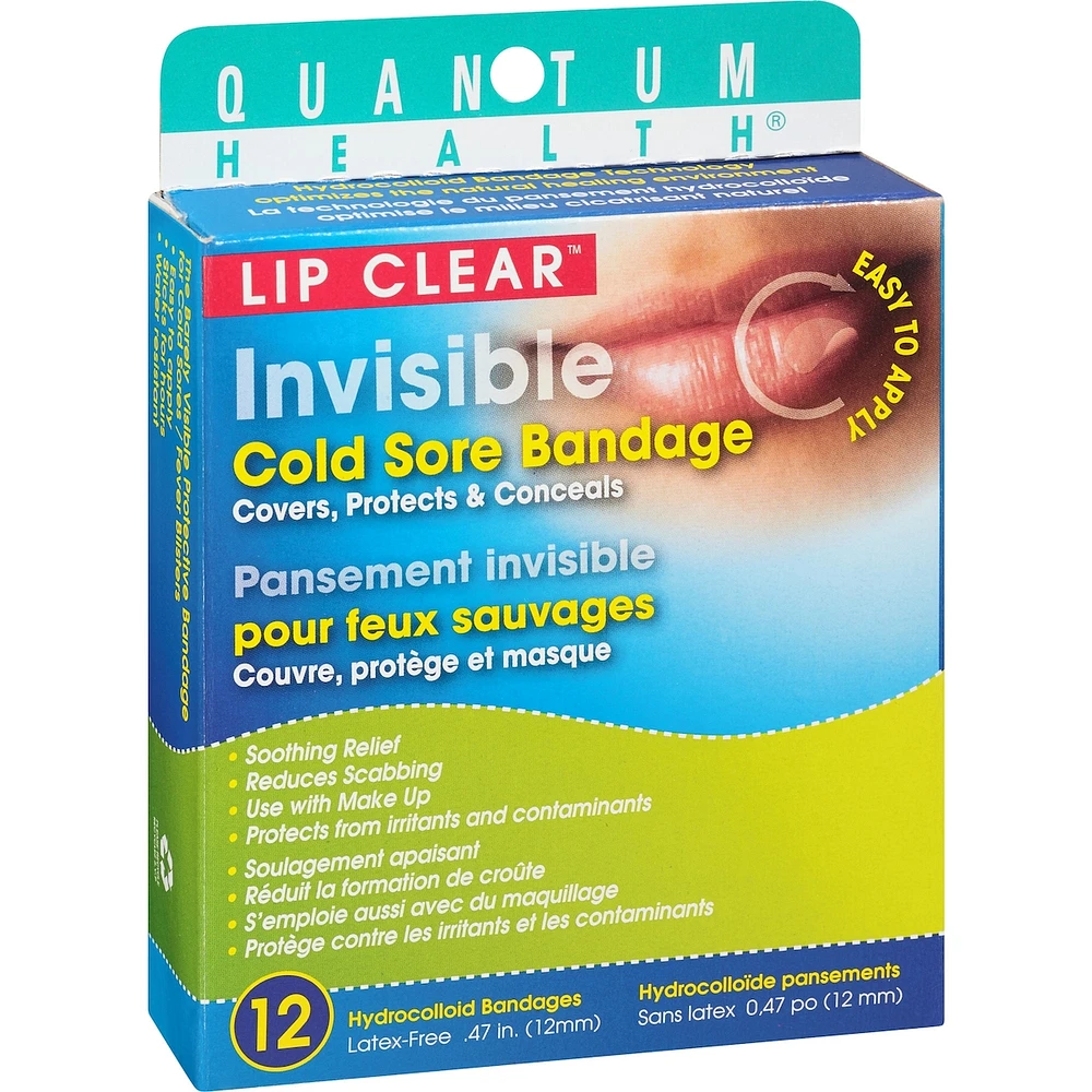 Pansement invisible pour feux sauvages