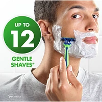 Gillette Sensor3 Sensitive Men's Disposable Razor - 4 Pack