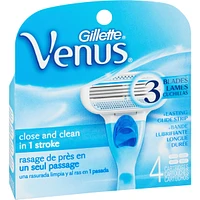 Gillette Venus Women's Razor Blades, 4 Refills