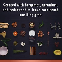 King C. Gillette Beard Softener, beard balm with argan oil for beard softening and deep conditioning, 3.4oz